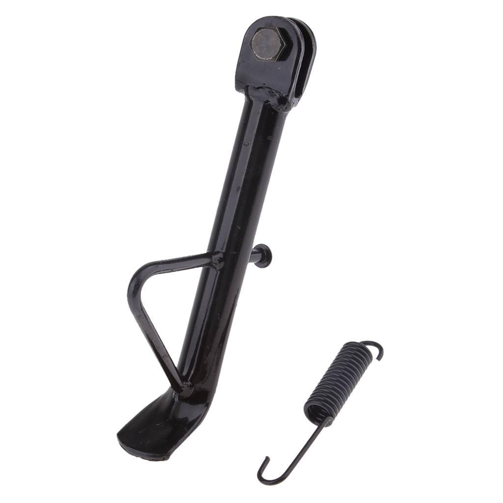 Adjustable Iron Motorcycle Kickstand Sidestand Support Central Parking Stand for Scooter Dirt Bike