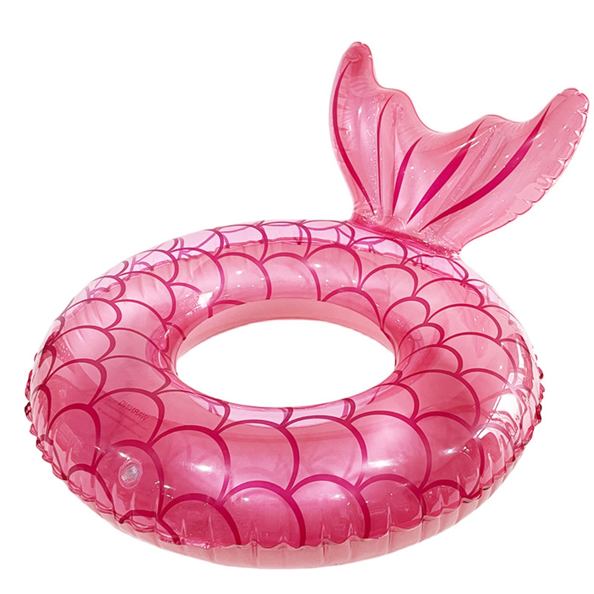 Children's mermaid swimming ring Thickened outdoor water inflatable floating ring Underarm ring Swimming ring is suitable