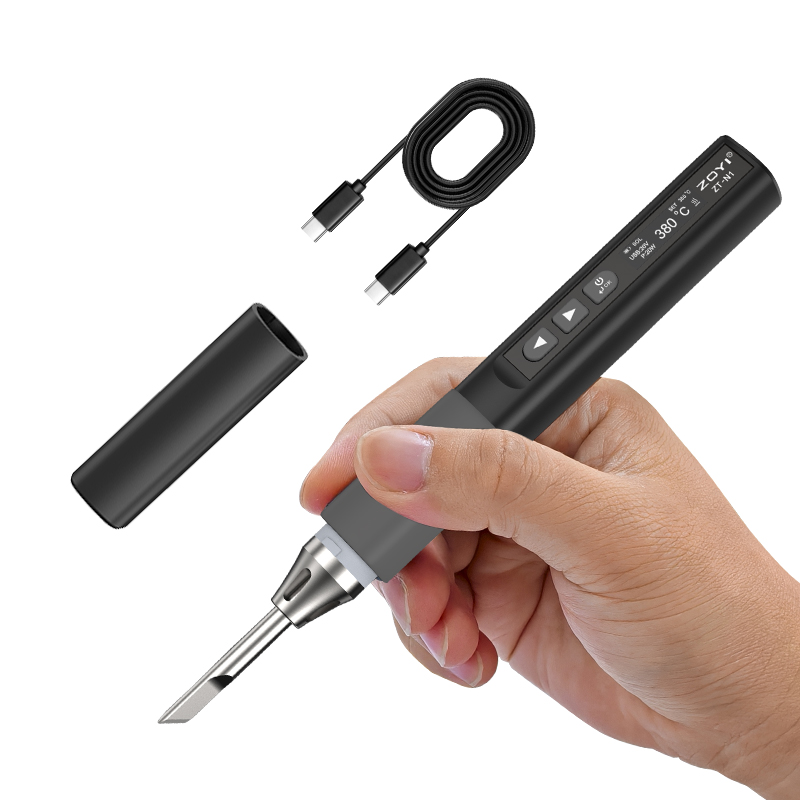 ZOYI ZT-N1 96W Smart Soldering Iron Constant Temperature Welding Pen Electrician Portable High Power Welding Tool for Repair pen gpt