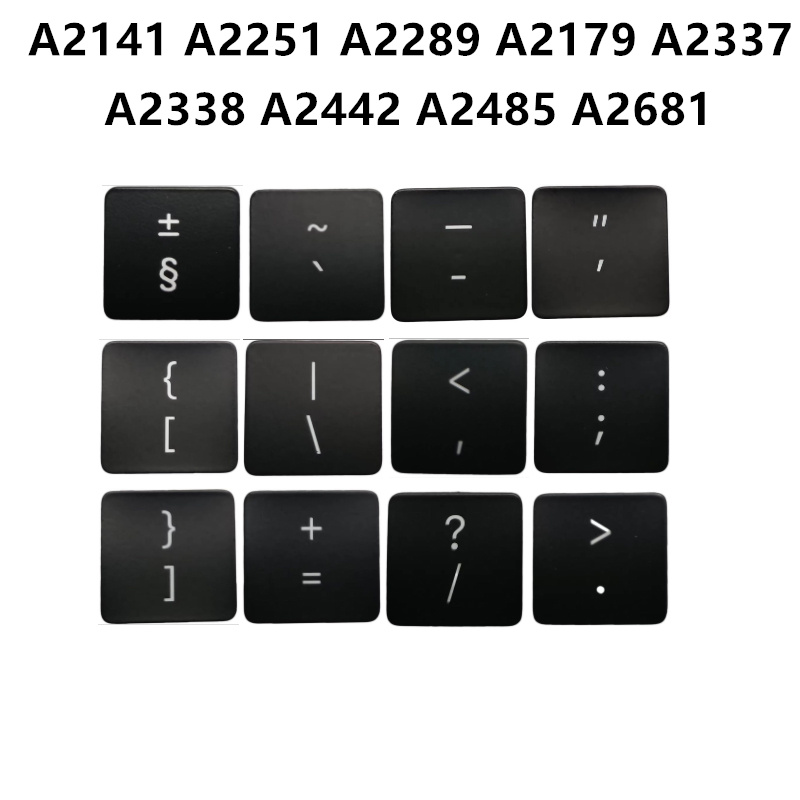 For Macbook Pro Symbol key cap A2141 A2251 A2289 A2337 A2338 A2442 A2681 A2941 Key cap