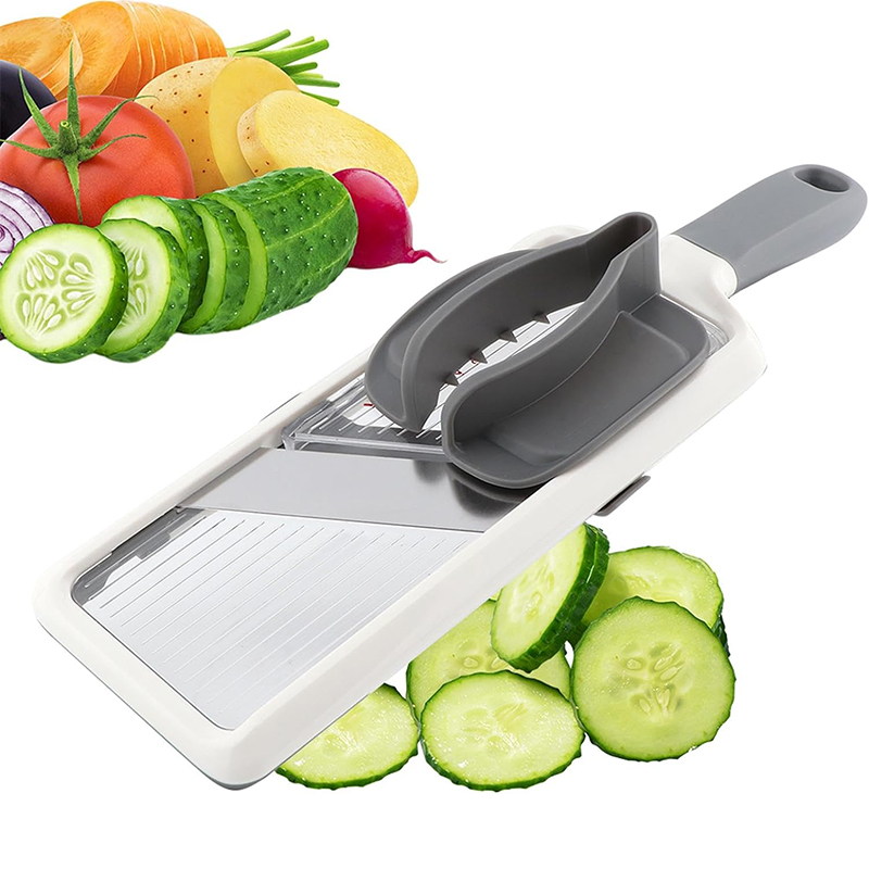 Adjustable Stainless Steel Blade Multi Handheld Mandoline Slicer Kitchen Tool for Veggies Chopper Cheese Grater