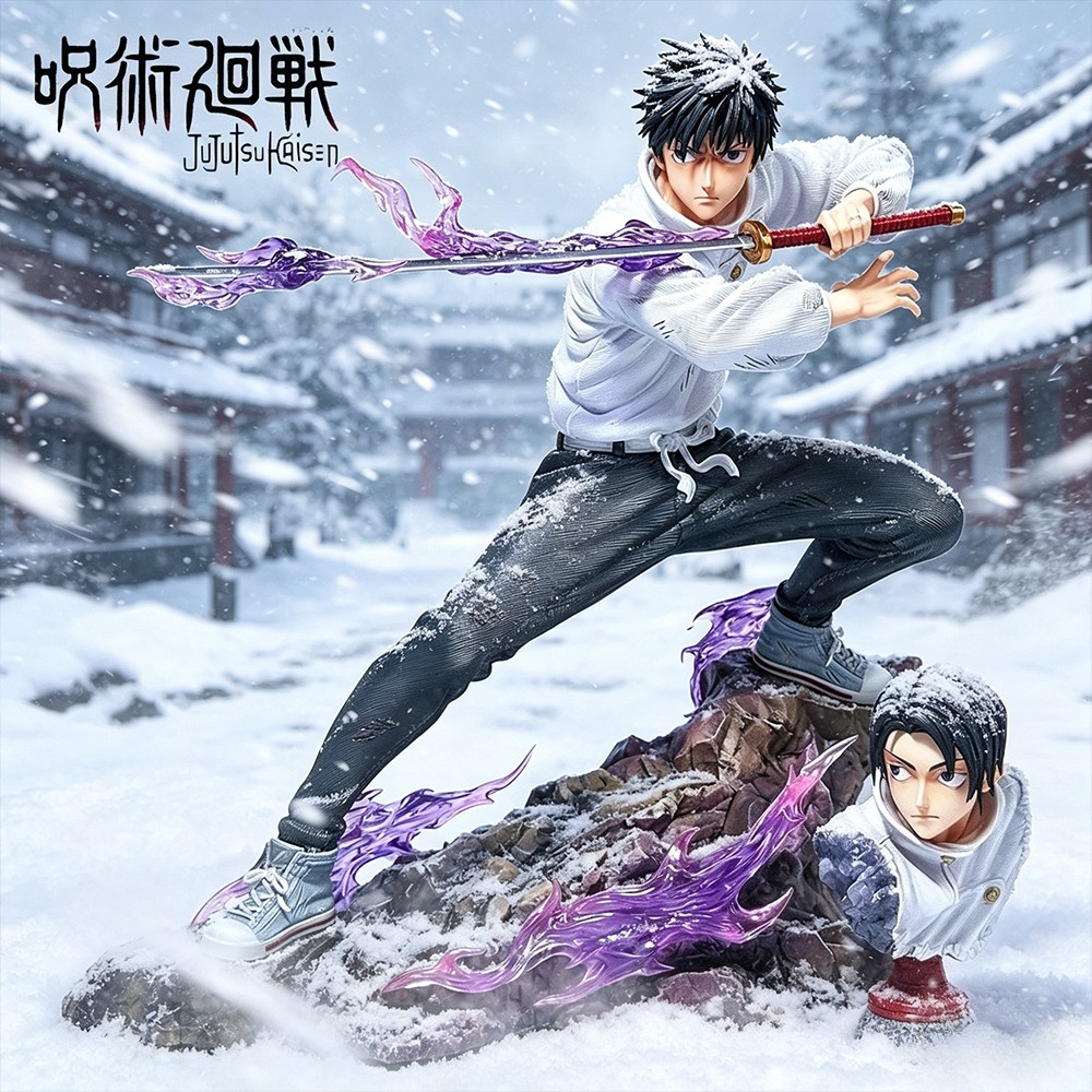 21cm/8.27in Anime Jujutsu Kaisen Figure Okkotsu Yuta Action Figures Pvc Statue Desktop Ornamen Collection Model Toys