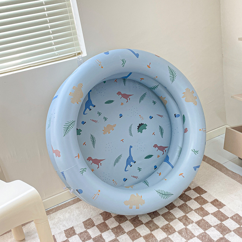 1 PCS 87cm Baby Inflatable Swimming Pool Toys Round Children Pool Room Bath Pool Green