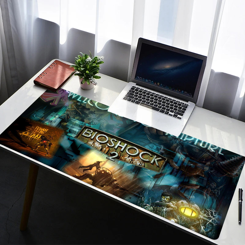 XXL Large Gaming Mouse Pad Desk Mat Cloth Surface Non Slip Base Mousepad for PC Laptop Keyboard Office Setup