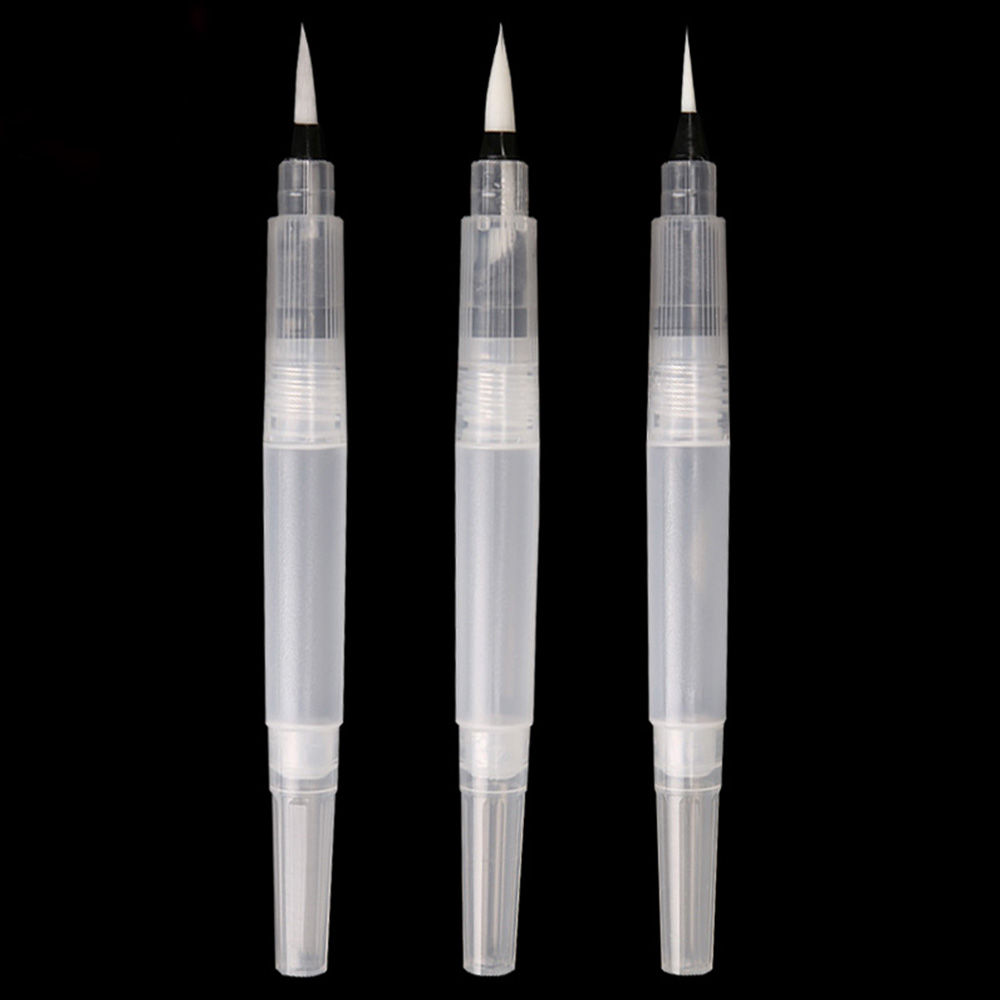 Refillable Water Brush Soft Head Water Soluble Color Lead Solid Watercolor Paint Brush Hook Line Calligraphy Painting