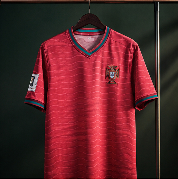 Portugal FIFA World Cup Football Jersey Ronaldo Fan Soccer Shirt A+ Grade Fabric Sports Wear
