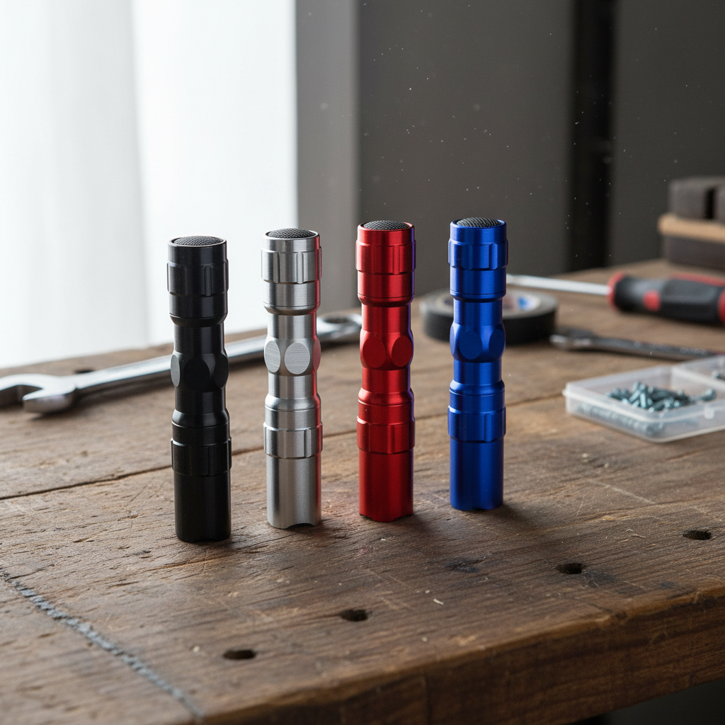 Led Mini Bright Flashlight Pocket Light Portable Lantern Aa Battery Powerful Led For Hunting Camping Wholesale 1pcs 2026
