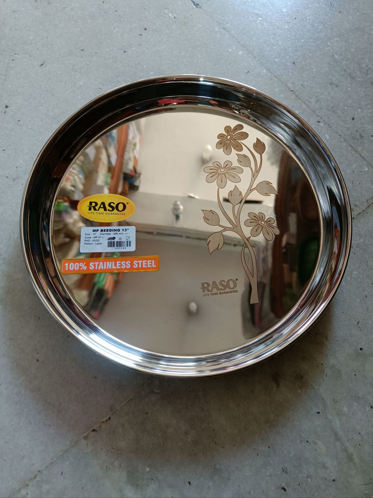 Stainless Steel Boggi Thal Pro Coating