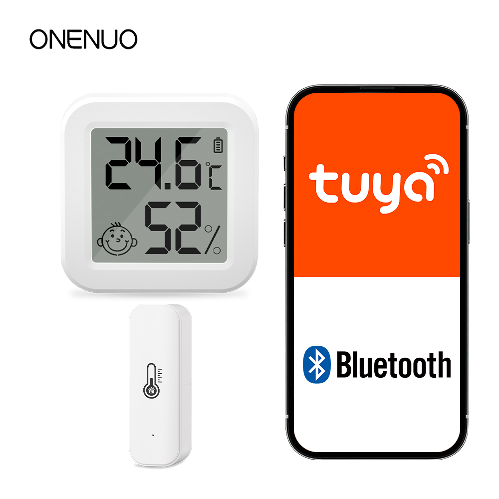 Smart Zigbee Thermometer Home Indoor Temperature And Humidity Sensor With LCD Display APP Voice Control Alexa for Tuya