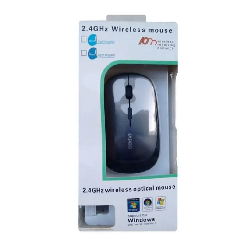 Wireless Mouse 2.4 Ghz 2000 Dpi Usb Receiver