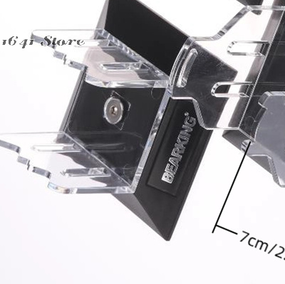 （NEW）Transparent Display Rack for Fishing Reel Storage, Multifunctional Water Drop Wheel Stand