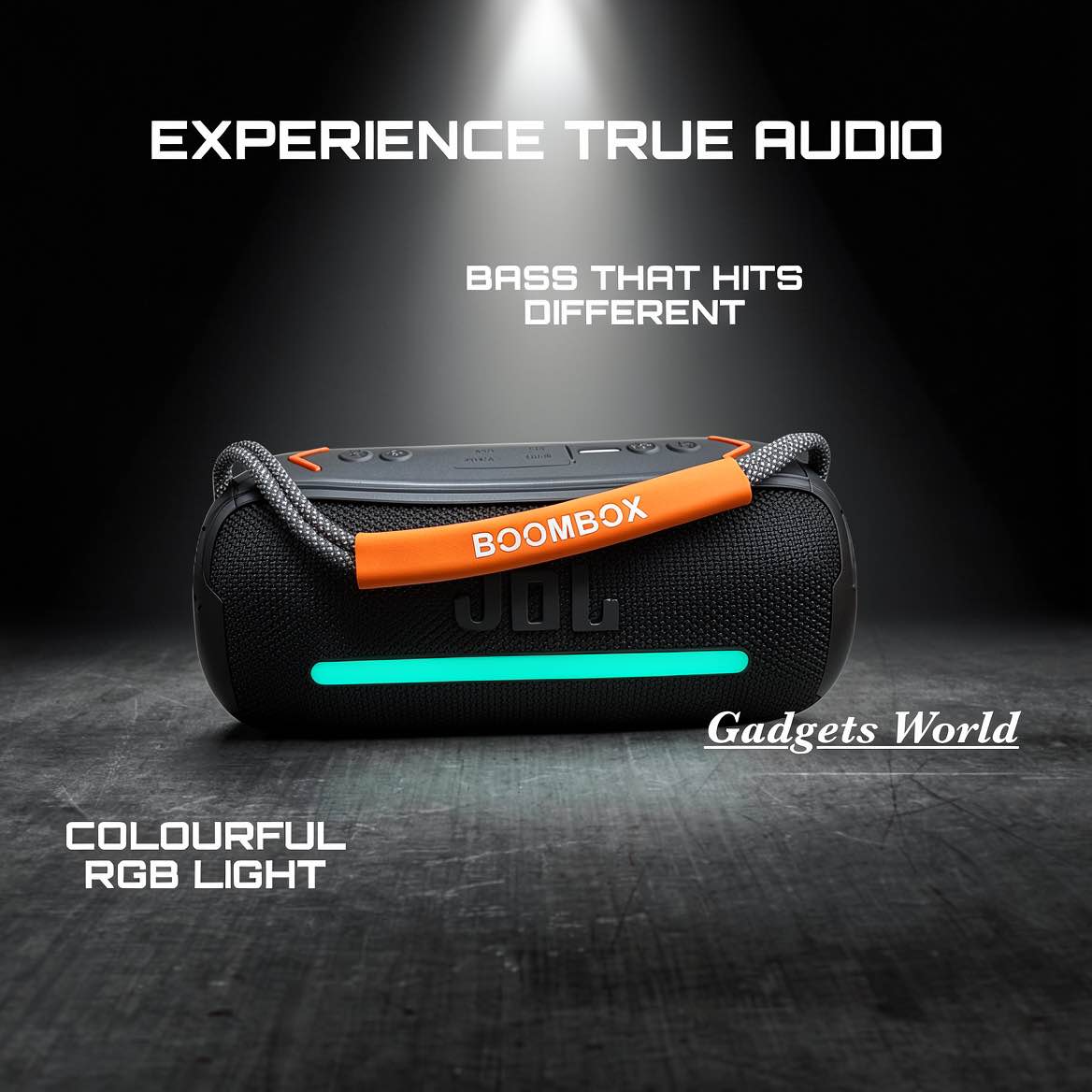 Boombox 360 Surrounding Sound High Bass Wireless Speaker