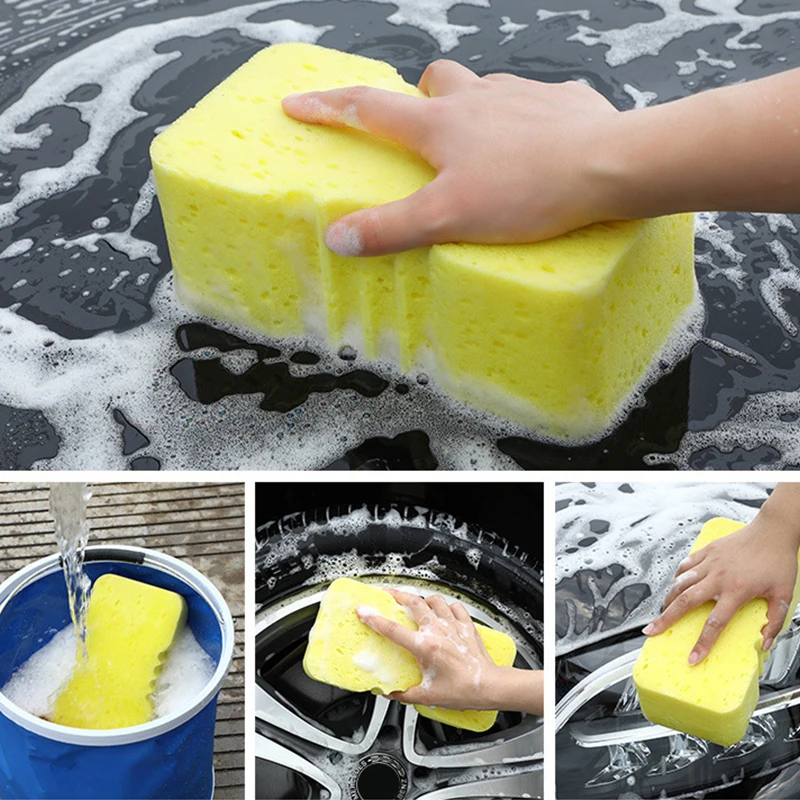 High Quality Car Cleaning Sponge Brush Large Sponge Brush Dust Removal Various Specifications of Car Wheel Tire Cleaning Tools
