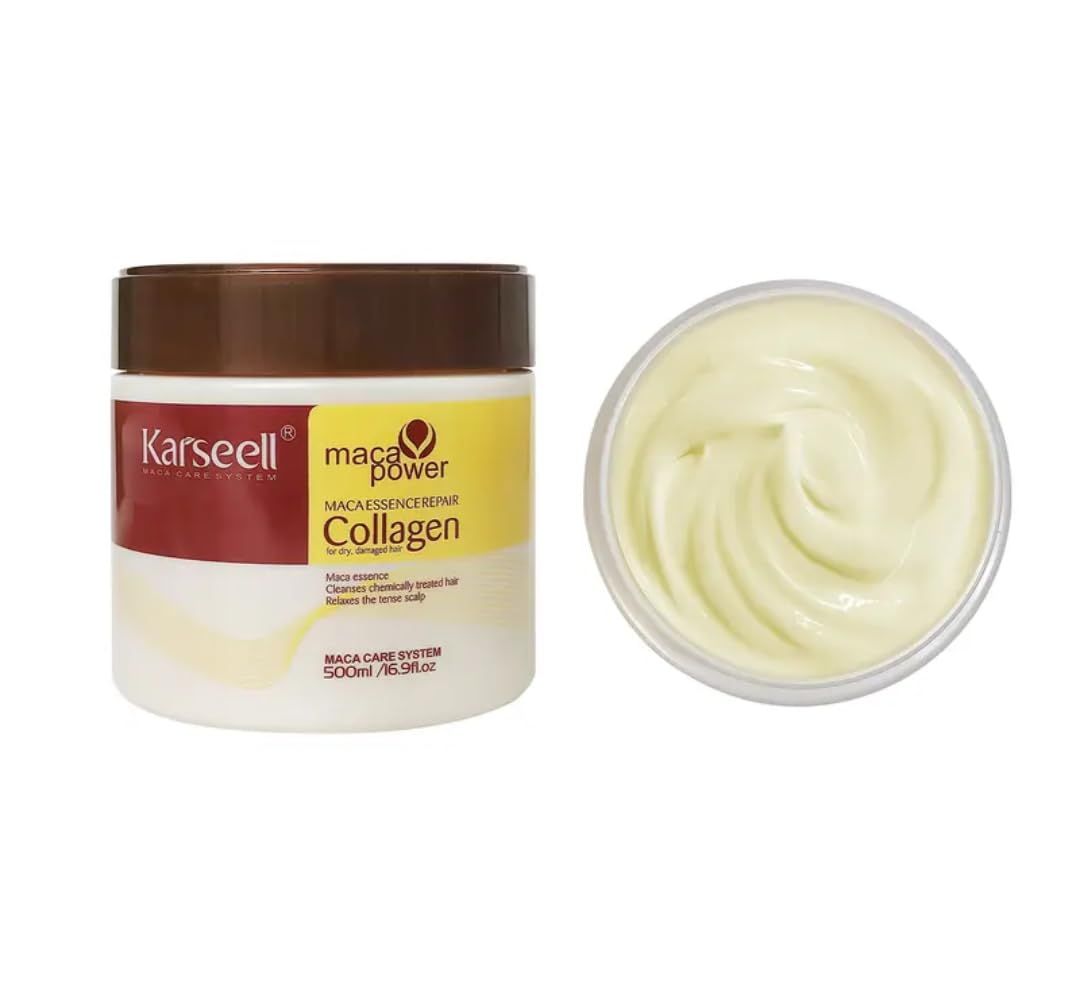 Karseell Collagen Hair Mask - Deep Repair Conditioning & Hydration 500Ml