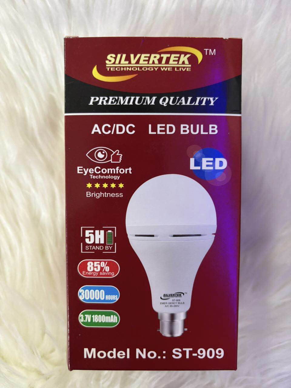 Silvertek Charging bulb 9w
