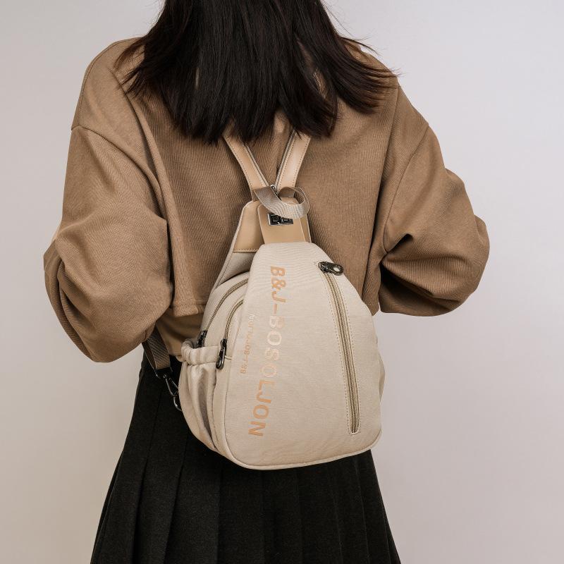 Casual Women Crossbody Chest Bags Fashion Unisex Travel Backpack Multiple Pocket Female Shoulder Bag Ladies Daily Use Fanny Pack