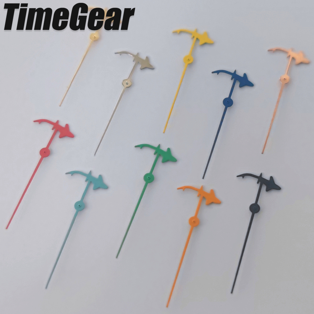 12.5mm Single Shark Second Hands NH35 Watch Hands For NH34 NH35 NH36 NH38 NH39 NH70 NH72 7S26 7S36 4R35 4R36 Movement