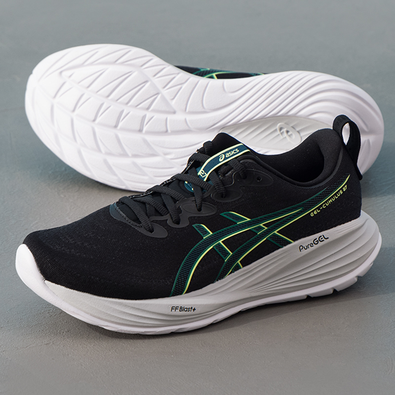 Asics Men's Shoes Gel-Cumulus 27 Sports Shoes, Cushioning and Stable Long-Distance Running Shoes 1011B960-004