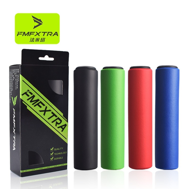 1 pair of silicone handlebars for mountain bikes, anti slip and shock-absorbing handlebars, handlebars, and handlebars
