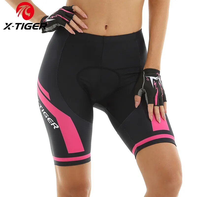 X-TIGER Cycling Shorts Men Gel Pad Bicycle Clothes MTB Road Bike Pants Anti-slip Leg Grips Bike Shorts Summer Outfit Clothes