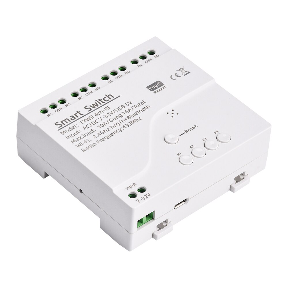 for Smart Wifi Switch Relay Module DC 5V/12V/24V/32V Wireless Remote Control Inching/Self-Locking Alexa Home
