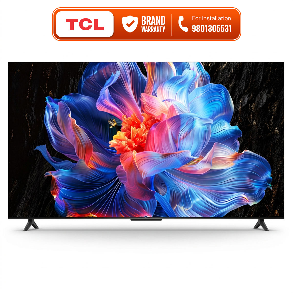 TCL 43 Inch 4K HDR, Powered by Google TV, Model 43V6C, 3 Years Warranty