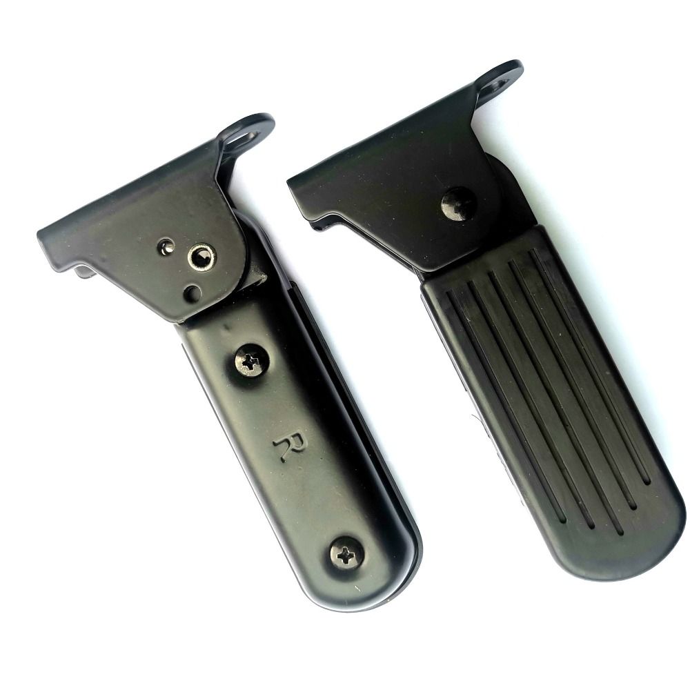 Bike Seat Treadle Widen Stable Foldable Bicycle Rear Seat Pedal Soft L/R Road Bike Electric Bike Rear Pedals Footrest