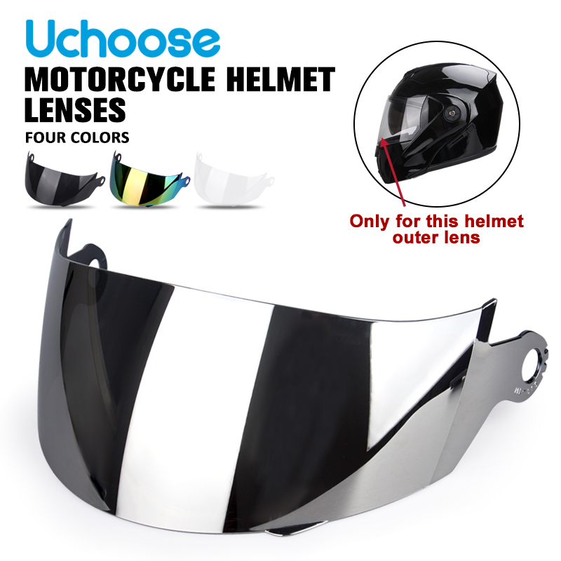 UCHOOSE helmet special lens inner transparent black inner lens visor