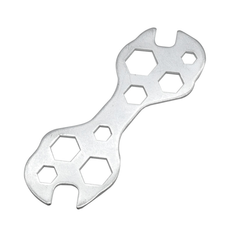 1pcs Multiple Sizes Bicycle Wrench Galvanized Steel Repair Spanner Bike Tools For 8-17mm Inner Hole Mountain Bike Accesories