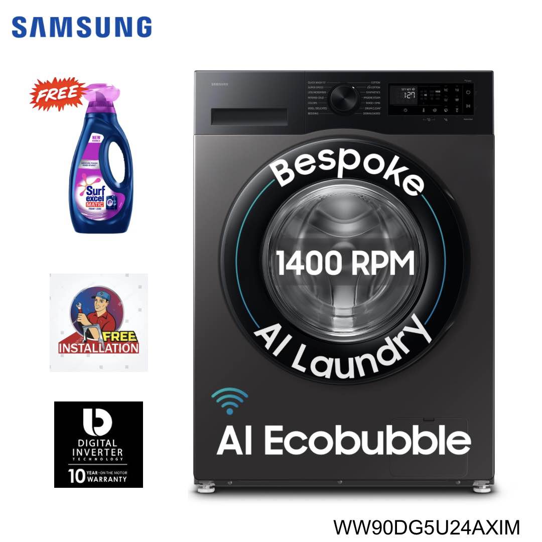 Samsung Washing Machine 9 Kg With WiFi