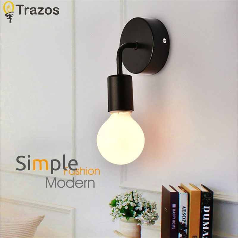 Nordic Solid Wood Bedroom Wall Lamp Modern Minimalist Macaron LED Wall Lamp Creative Living Room Corridor Bedside Wall Lamp