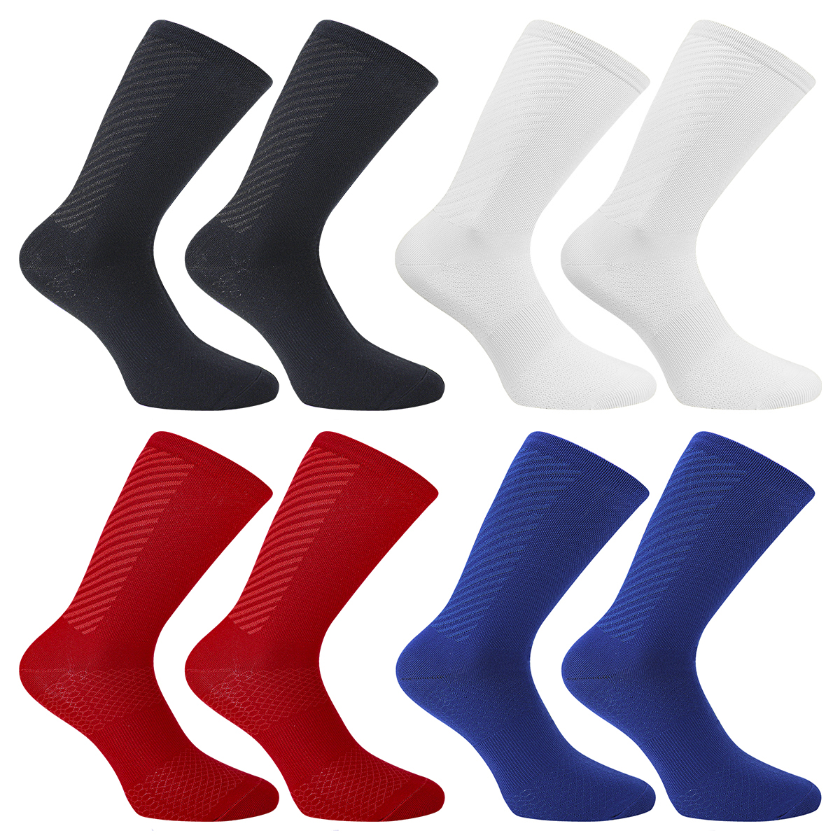 New Cycling Socks Lightweight Large Mesh Design MTB Bicycle Sock Unisex Targeted Compression Non Slip Hiking Runing Socks