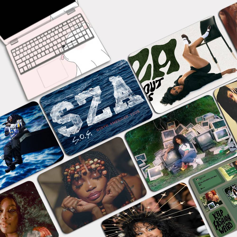 Popular Star Pop Singer Sza INS Tide Small Gaming Mouse Pad Gamer Desk Mat Keyboard Pad Decoration Mause Pad For Gamer Mousemat