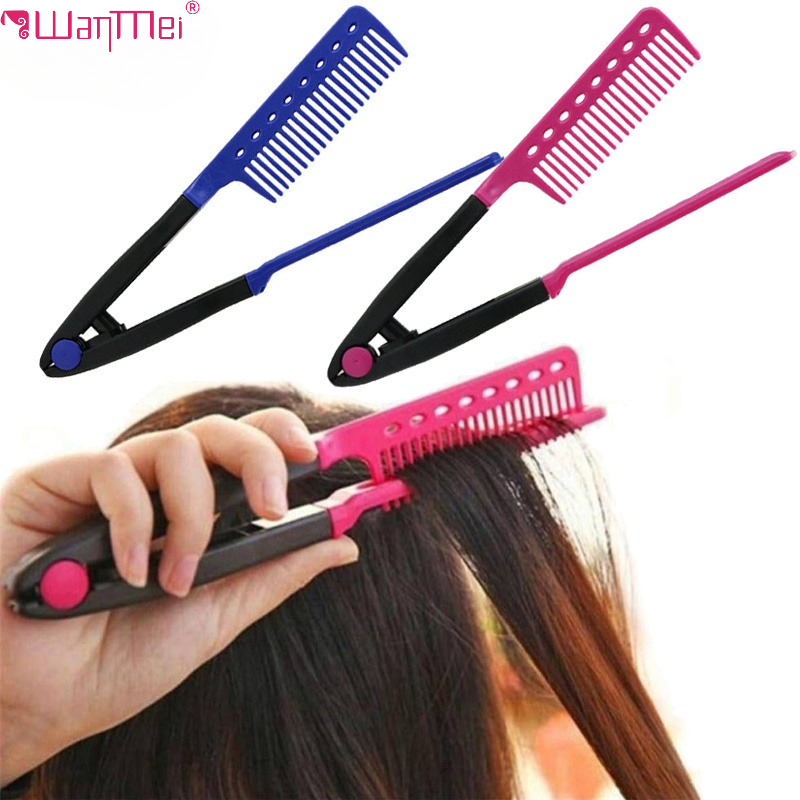 1Pcs Folding straight hair comb Anti-static Portable hair care comb DIY styling comb curly hair comb straight hair comb