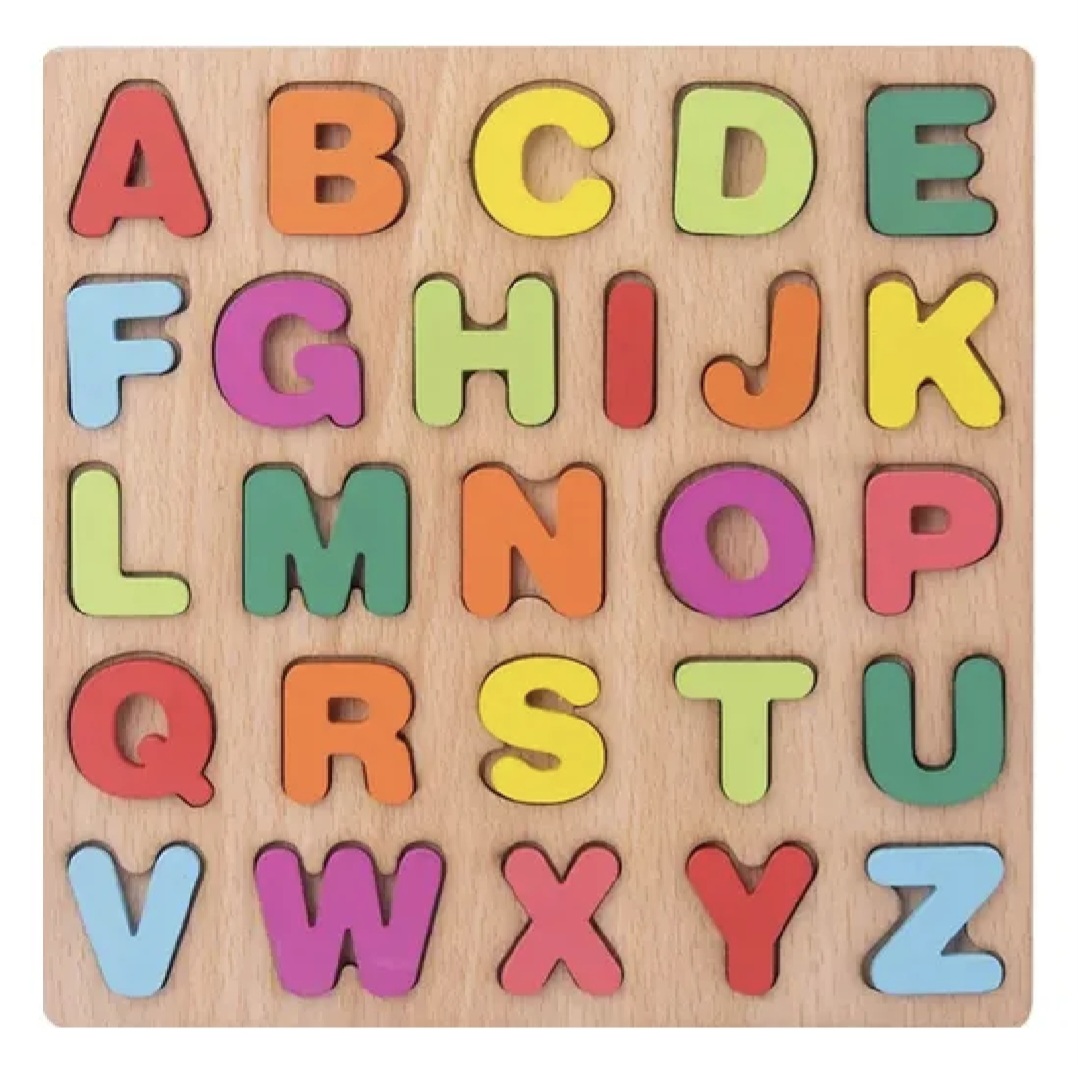 Wooden Puzzle for Toddlers- Alphabet