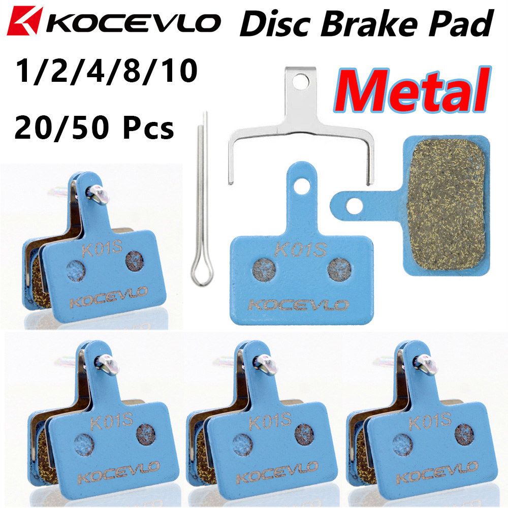 Kocevlo MTB Hydraulic Disc Metal Brake Pads For B01S B05S ZOOM 1/2/4/6/8/10/30/50Pair Disc Brake Pads