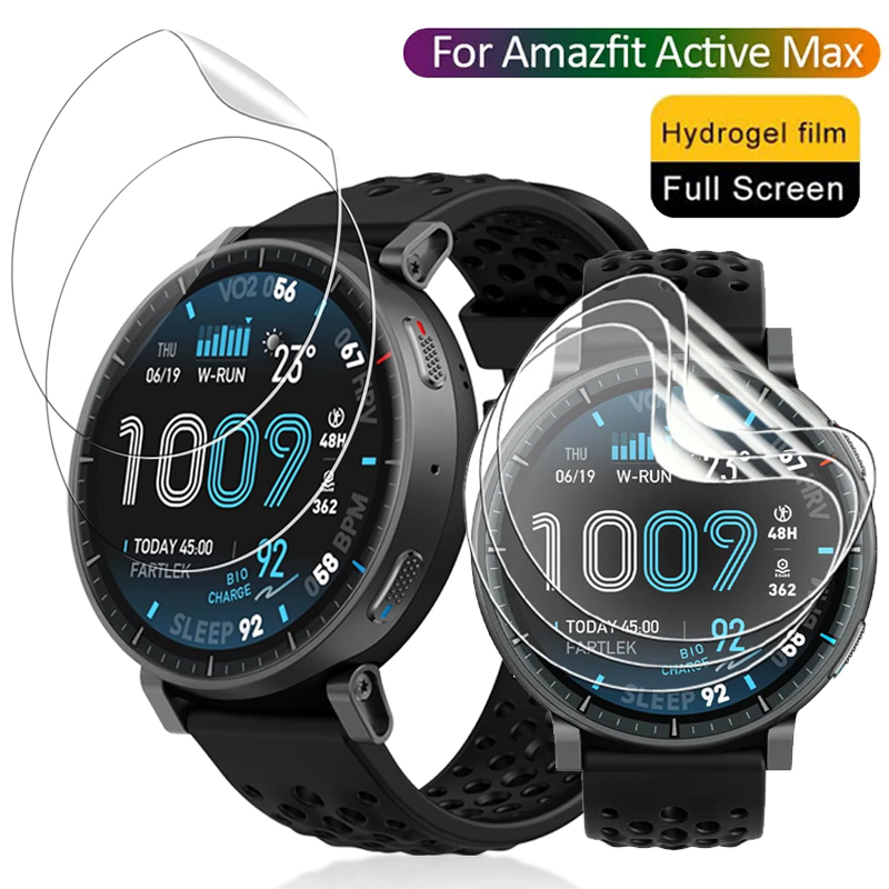 Screen Protector For Active Max Soft TPU Film Screen Protector For Active Max Clear Hydrogel Films Accessories