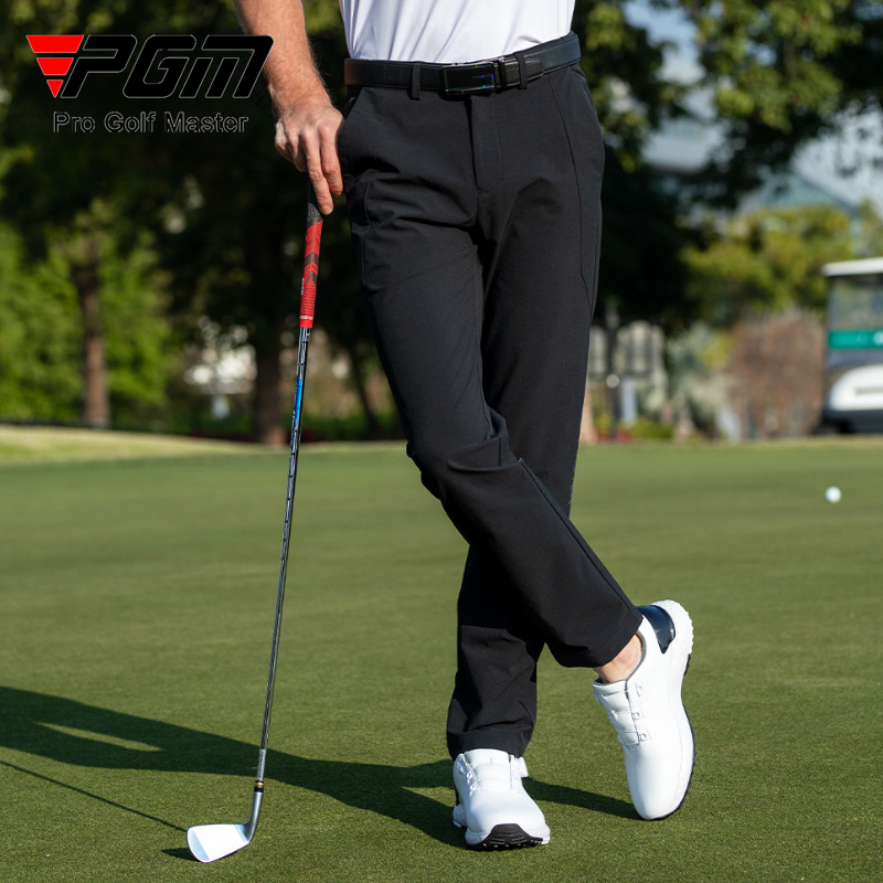 PGM Men Golf Pants Spring Summer Elastic Belt Sports Pant KUZ201