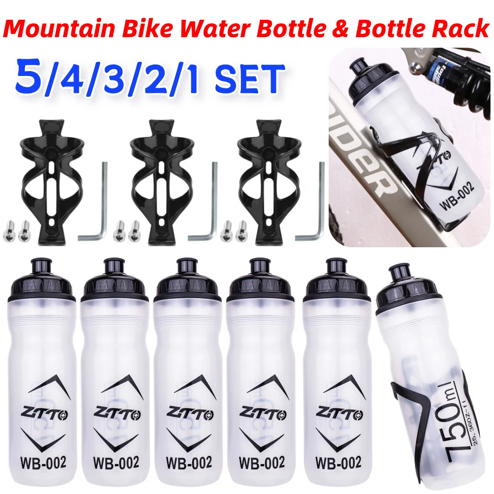 Hiking Camping Cycling Portable Road Bike Essential Bicycle Water Bottle Leak-proof Cup 750ml Drink Jug