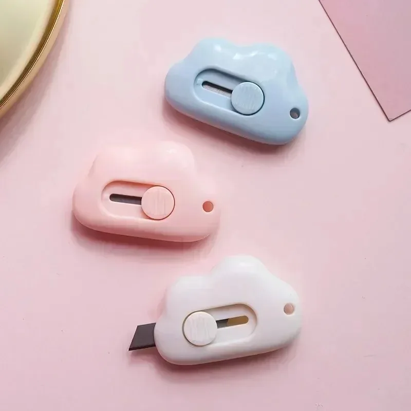 Machine Cloud Color Cute Mini Portable Practical Paper CuttingRabbit Knife Paper Cutting Machine Razor Blade Office Stationery