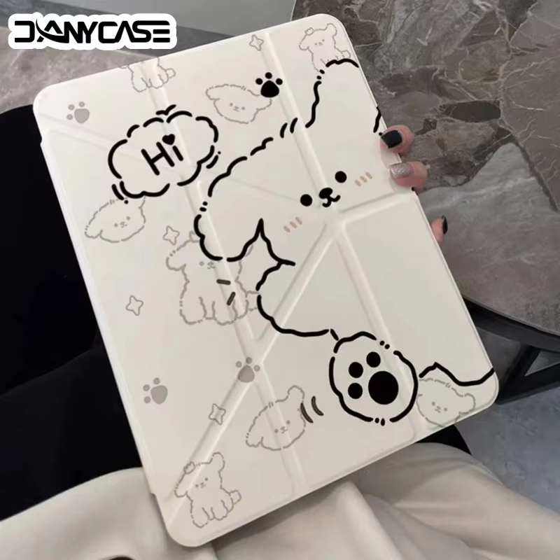 For ipad Mini 6 7 case For iPad Pro 12.9 Cover For iPad Air 13 in M2 M3 For iPad Pro 13 in M5 M4 Funda Shockproof Pencil Case pen gpt