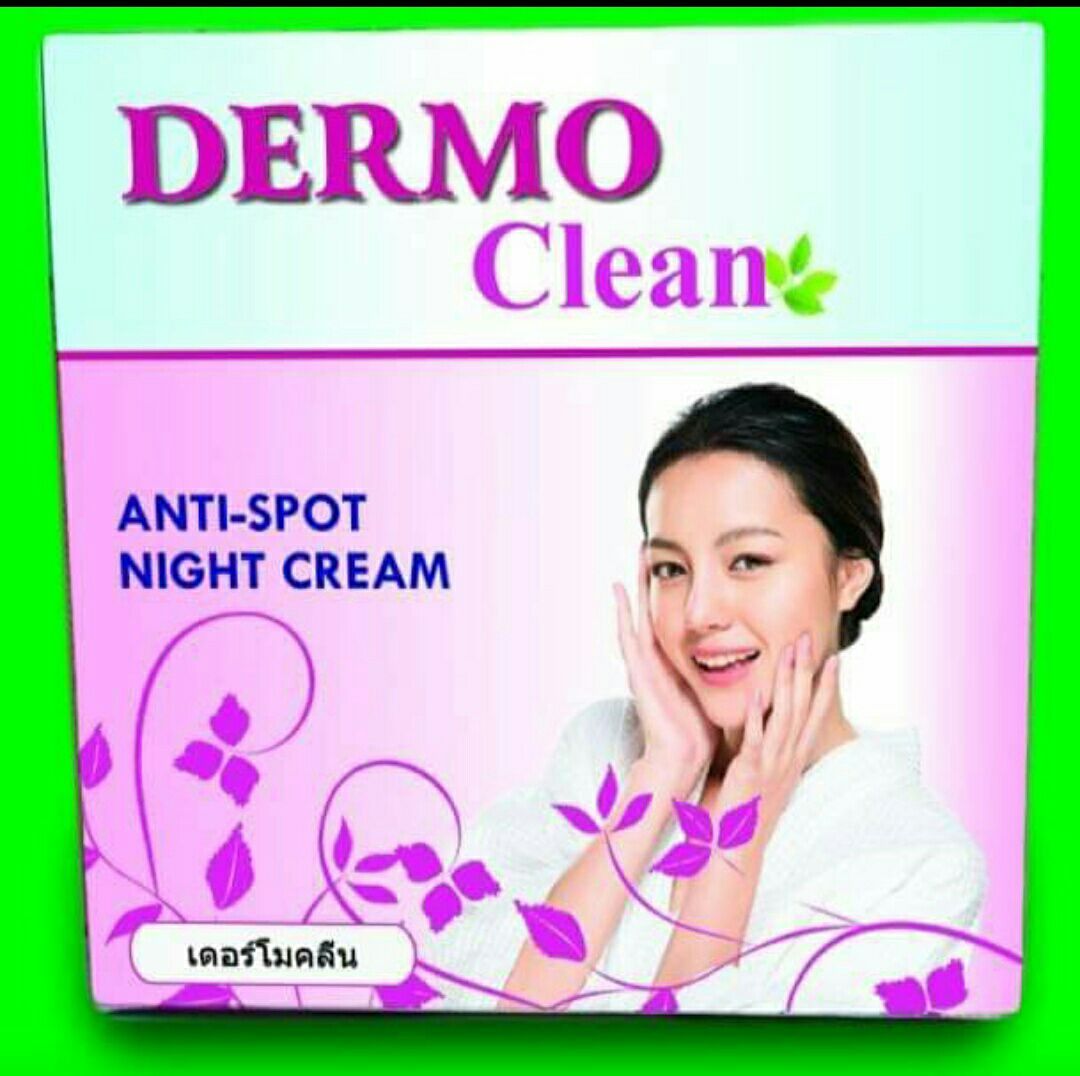 Dermo Clean Anti-Spot Night Cream Original Made In Thailand