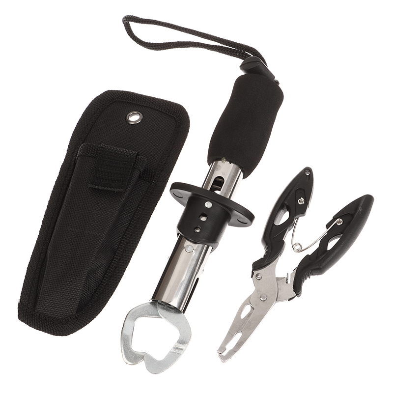 1PCS Portable Fish Controller Fishing Gripper Fish Pliers Fish Lip Clamp Catcher Mini Pliers Clip Controller Fishing Tool