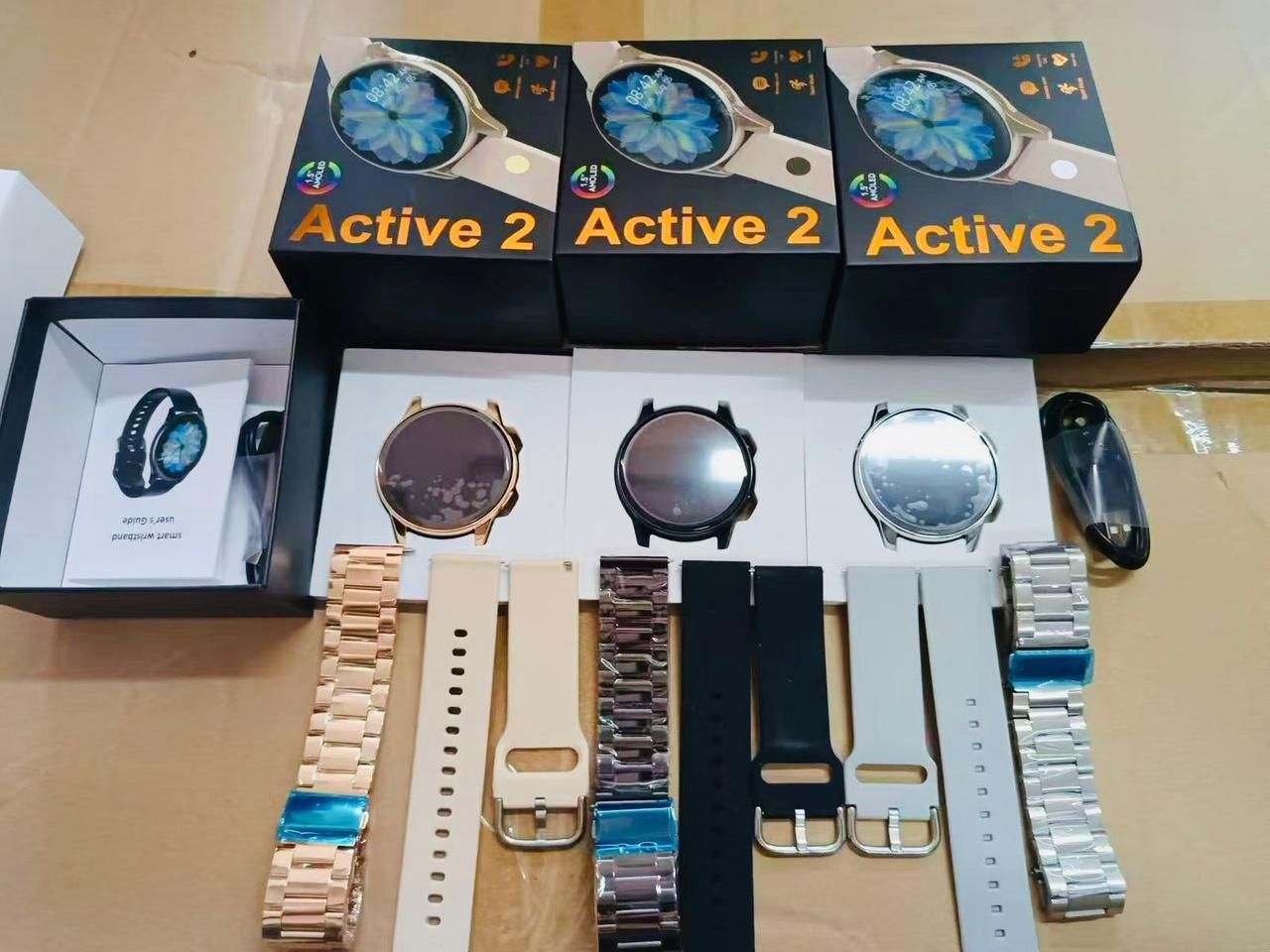 Smartwatch Active 2 | Bluetooth Calling Smart Watch, HD Touch Display, Fitness & Health Tracker, Multi-Sport Modes