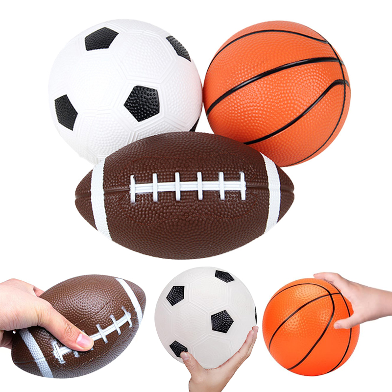 1pc Mini Inflation Ball PVC Children Day Gifts Party Favors Festival Gathering Fitness Games Rugby Football Basketball TMZ