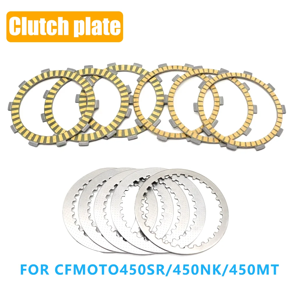 For CFMOTO 450SR 450NK 450MT CF 450 SR NK MT Motorcycle Clutch Friction Plates Disc Kits Accessories