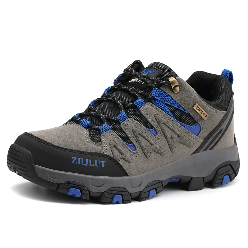 Men Women Shoes Winter Outdoor Mountaineering Sports Footwear Casual Suede Leather Sneakers Autumn Summer 36-47 - image 1