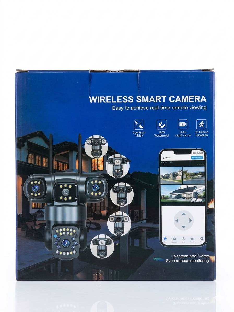 Cool 4k 24MP Wifi 3 wireless Outdoor CCTV Camera