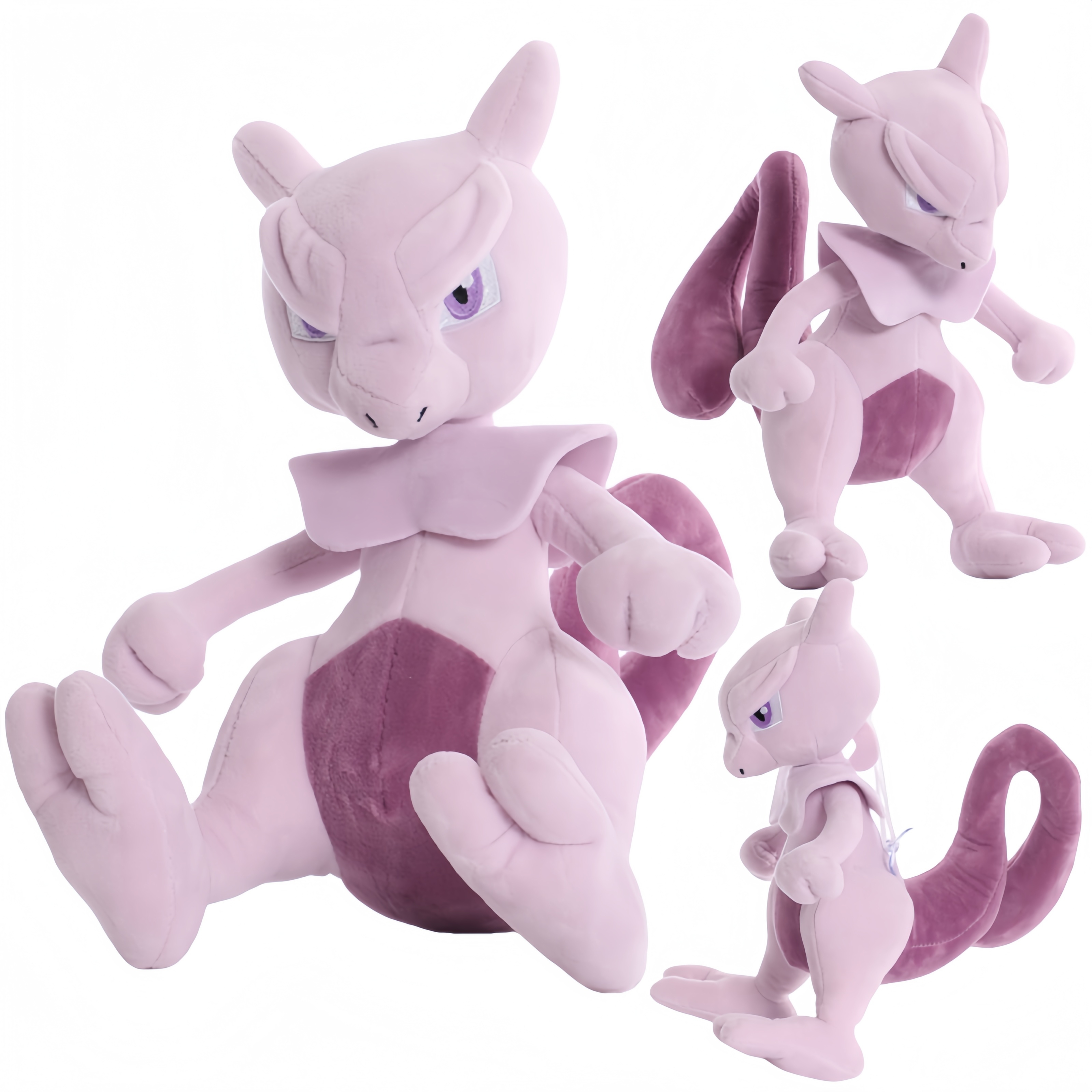 Pokemon Plush Toys Mewtwo Soft Stuffed Toy Mew Evolution Plush Dolls Pikachu Chikorita Bulbasaur Plush Charizard Blastoise Doll