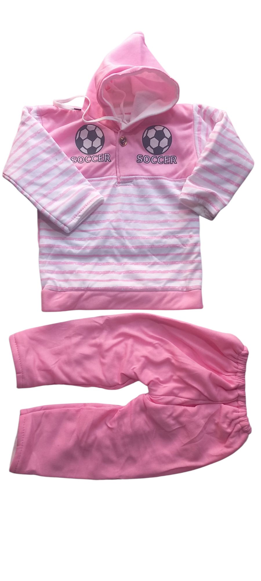 Soccer Printed Kids Top Bottom Set For Winter|| Baba Suit (0 to 2 years)